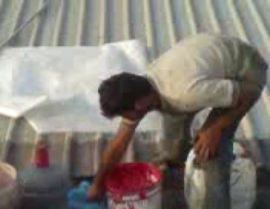 Water proofing with fiberglass