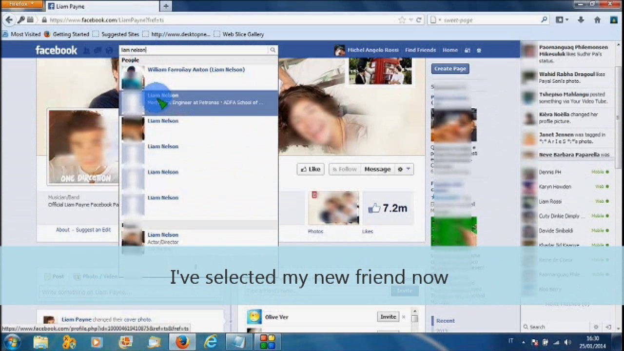 facebook how to send friend request, step by step easy to follow instructions