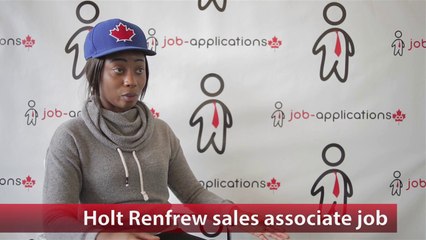 Holt Renfrew Sales Associate