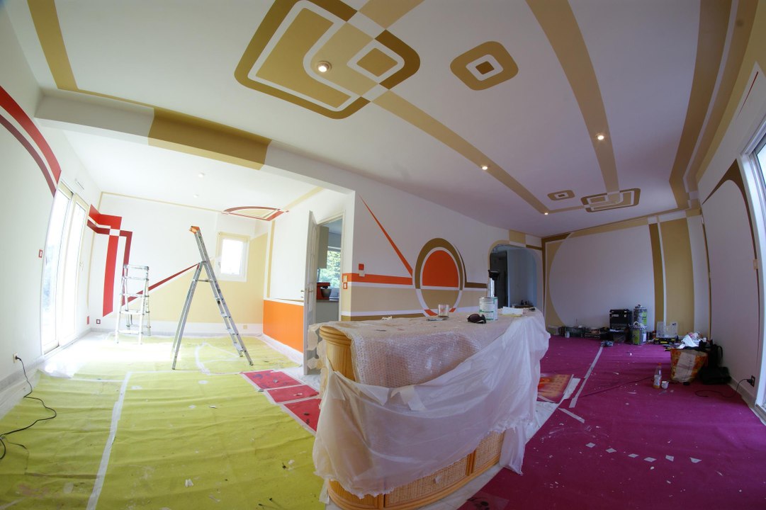 Style Maker'Z / Décoration graphique d'interieur 75m2.