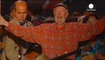 American folk music pioneer Pete Seeger dies at 94