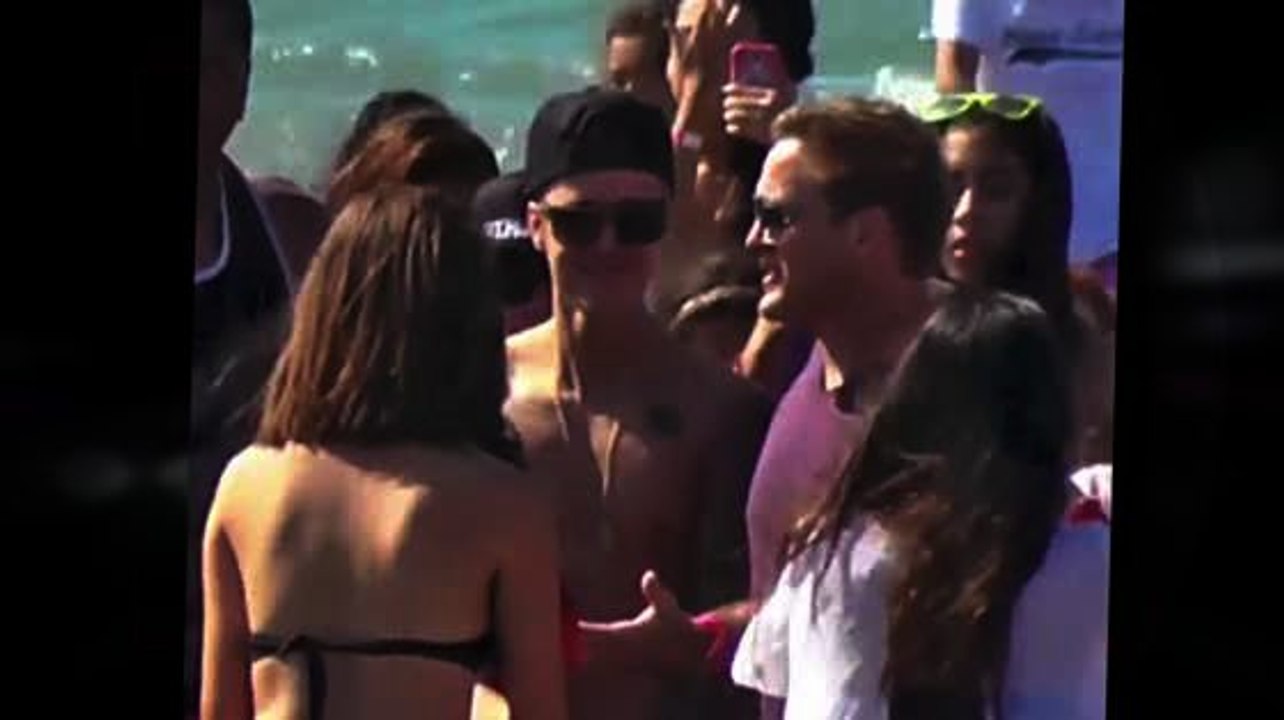 Justin Bieber umzingelt von Mädchen bei seiner Flucht nach Panama