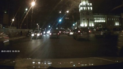 2014.01.28 2 раза на красный и 2 раза через двойную сплошную