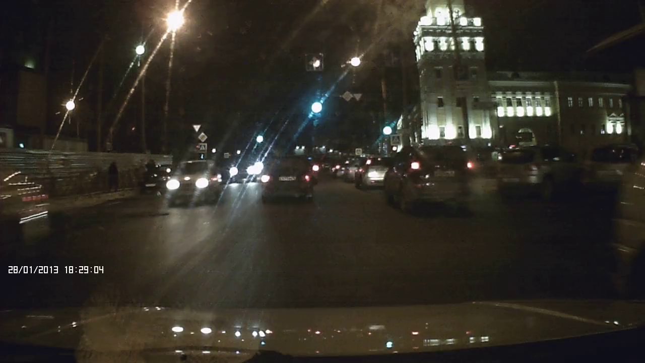 2014.01.28 2 раза на красный и 2 раза через двойную сплошную
