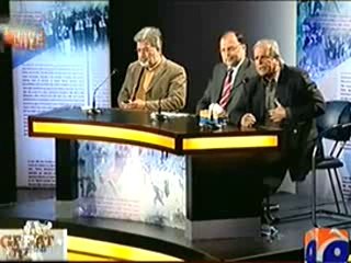 Great Debate With Iftikhar Ahmad & Hamid Mir On Geo News - 28th January 2014