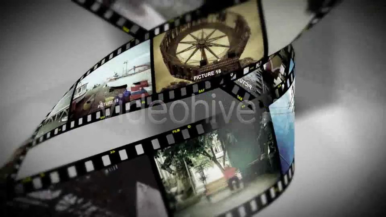 Film Rolling - After Effects Template