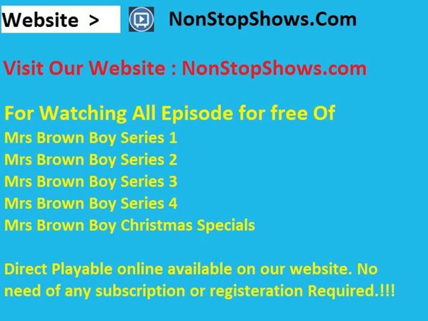Mrs browns boys free full episodes