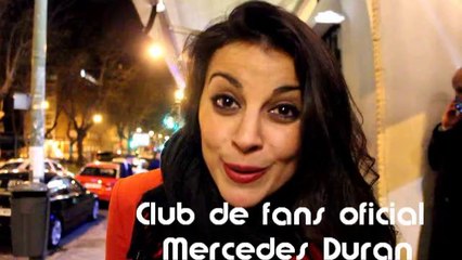 Mercedes Duran mensaje para su club de fans OFICIAL
