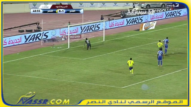 هدف يحيى الشهري على الفتح دوري عبداللطيف جميل