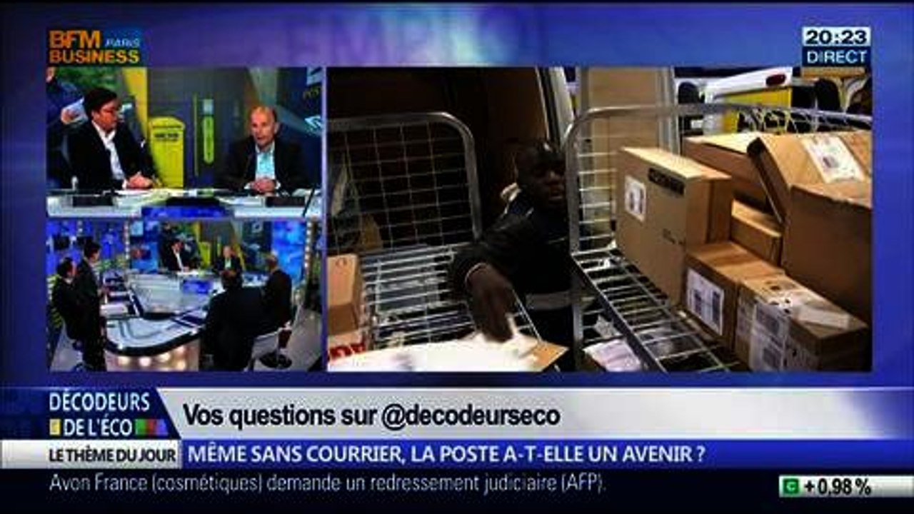 Même sans courrier, la Poste a-t-elle un avenir ?, dans Les Décodeurs de l'éco – 28/01 5/5