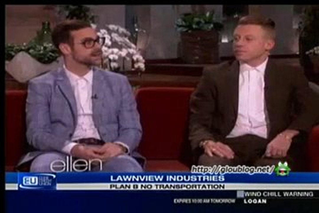 Macklemore & Ryan Lewis Interview Jan 28 2014