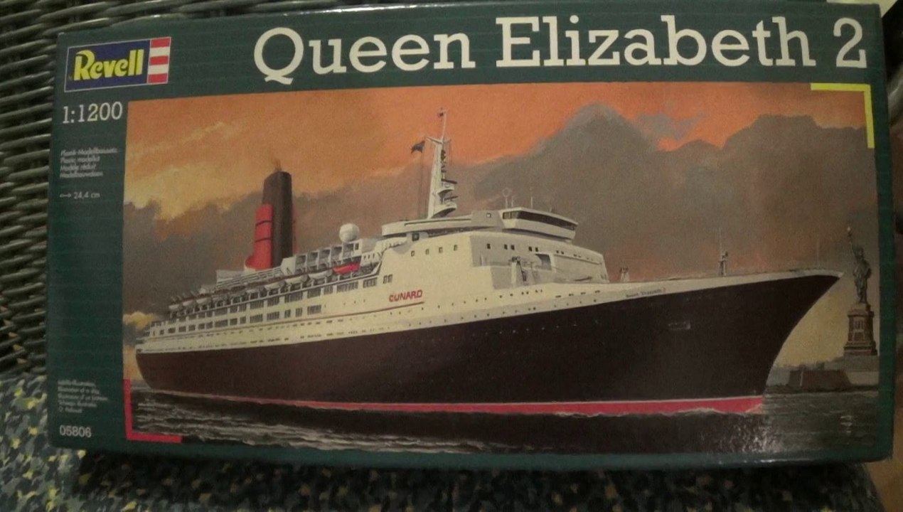 Modellbau: Queen Elizabeth 2