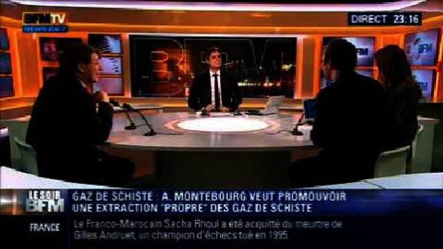 Le Soir BFM: Peut-on extraire des gaz de schiste de manière “propre” ? - 30/01 4/4
