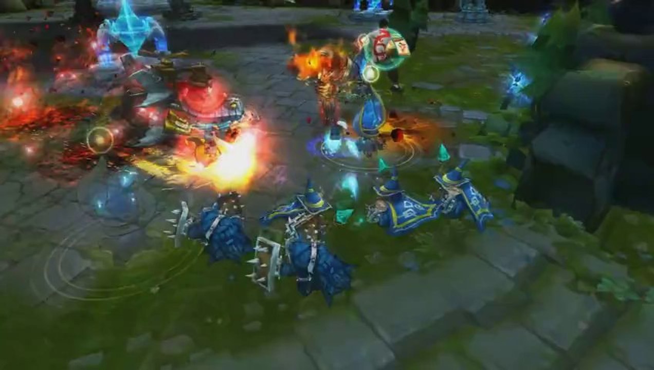 LOL FUN - flash trick by xerath - league-of-legends