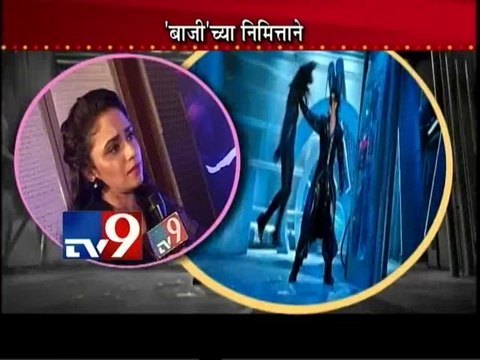 'Baji' Marathi Movie Actress Amruta Khanvilkar Interview-TV9