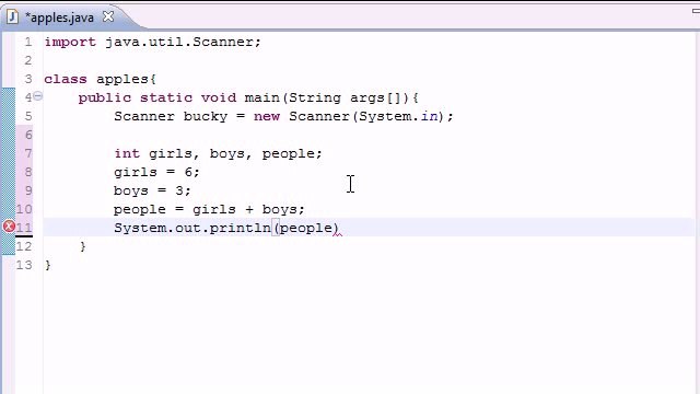 Java Tutorial 8 - math operators