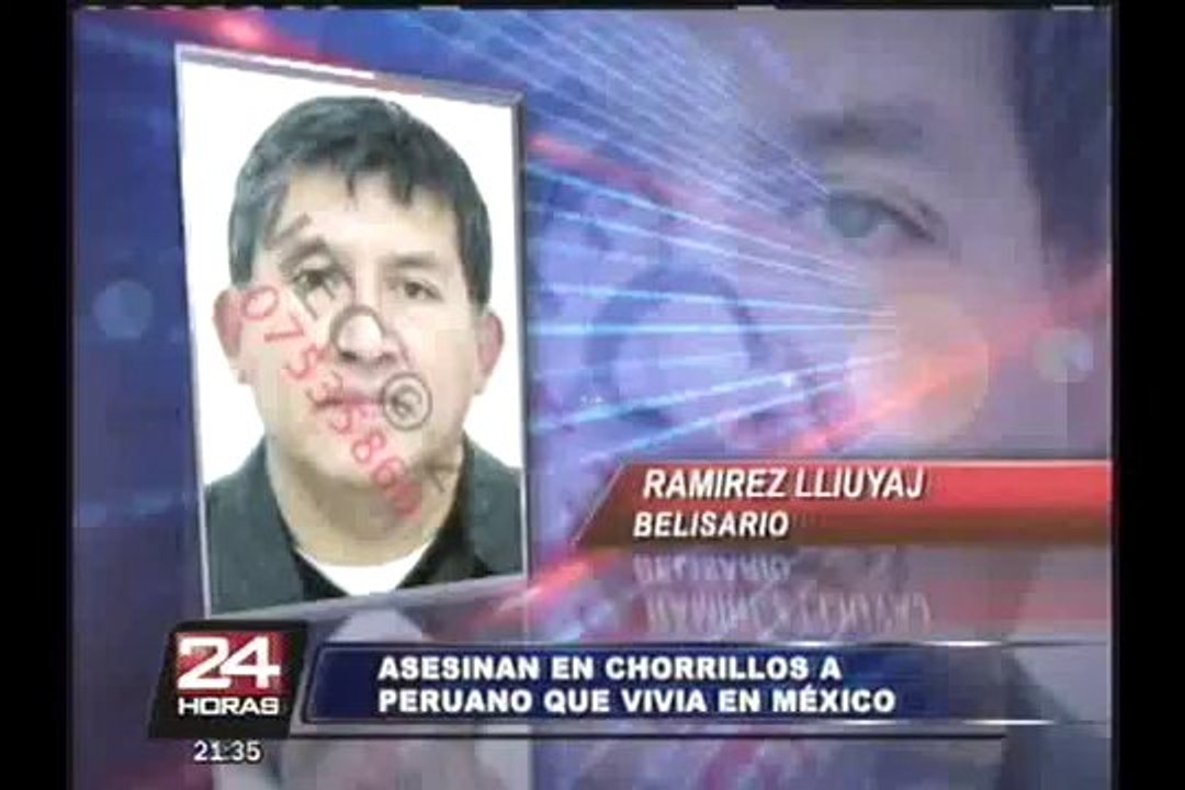 Chorrillos: acribillan a sujeto al frente de la casa de Mario Poggi