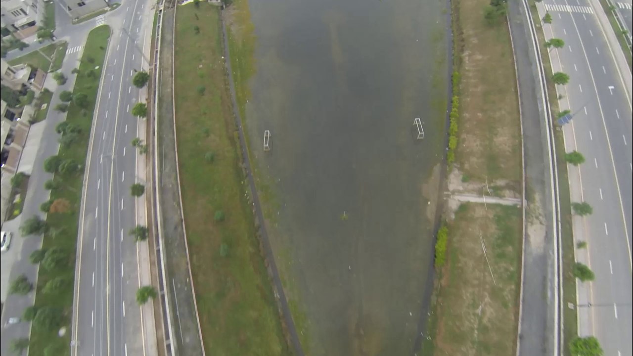 aerial footage