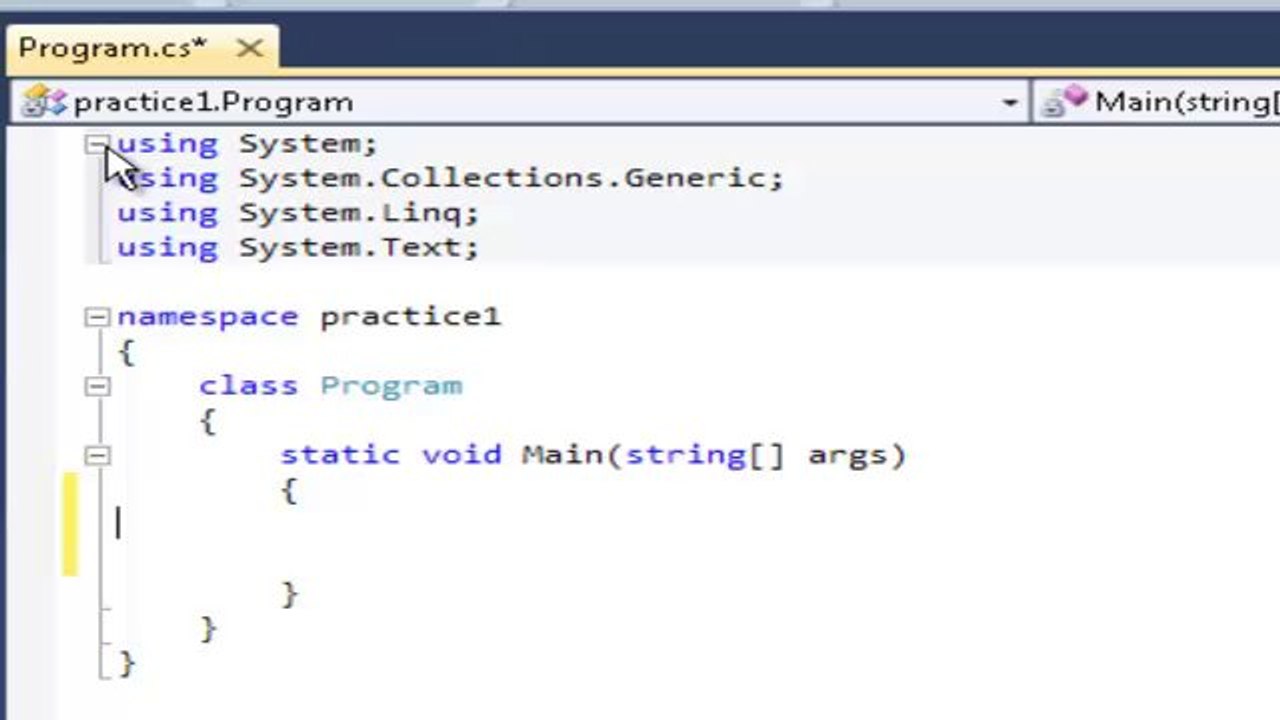 c# programming tutorials (episode #1)