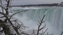 Frozen Niagara Falls in Winter 2014