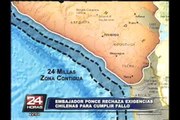 Embajador Ponce rechazó exigencias chilenas para cumplir fallo de La Haya