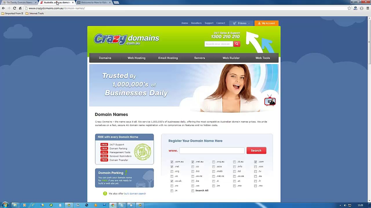 Domain registration