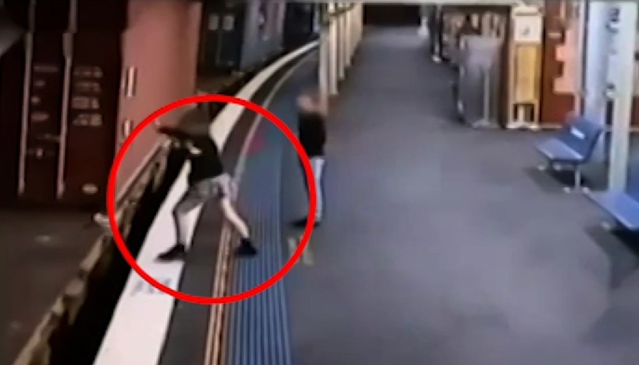Une Australienne passe sous un train... et s'en sort indemne