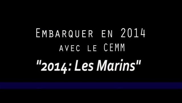 Les Marins Embarquer en 2014 avec le chef d’état-major de la marine.