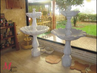 Fuentes de mármol y piedra natural