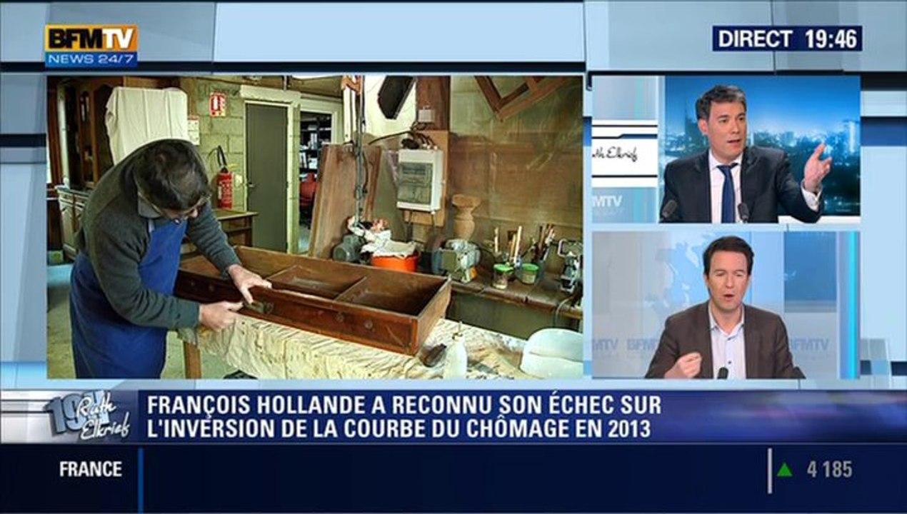 28/01/2014 Olivier Faure dans "le face-à-face" de BFMTV