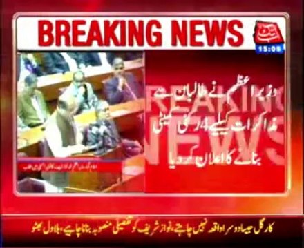 Pakistan PM constitutes committee for Taliban talks