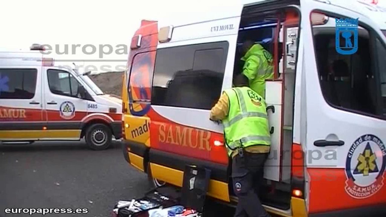 Atrapado en el coche en un aparatoso accidente en M 31