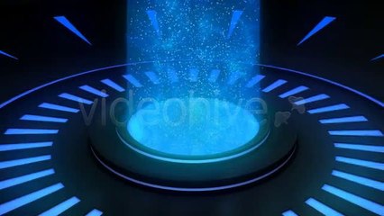 Space Portal Logo - After Effects Template