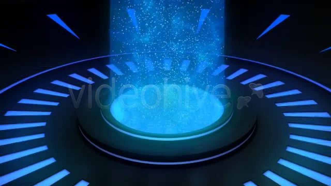 Space Portal Logo - After Effects Template
