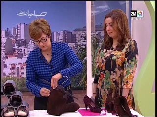 ترتيب الأحذية بطريقة فنية و رائعة من عند هدى جنان