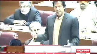 Imran Khan Addressing In National Assembly, Endorsing Peace Innitiative With Taliban