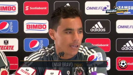 El Omnilife debe ser una fortaleza para Chivas: Omar Bravo