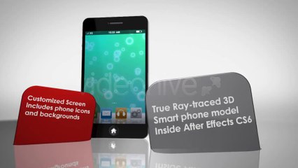 3D Smart Phone - After Effects Template