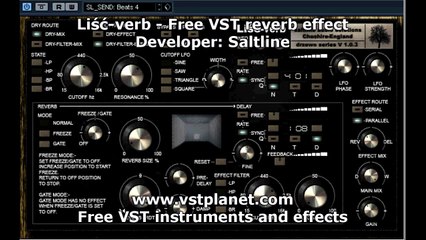 Liść-verb - Free VST reverb effect - vstplanet.com