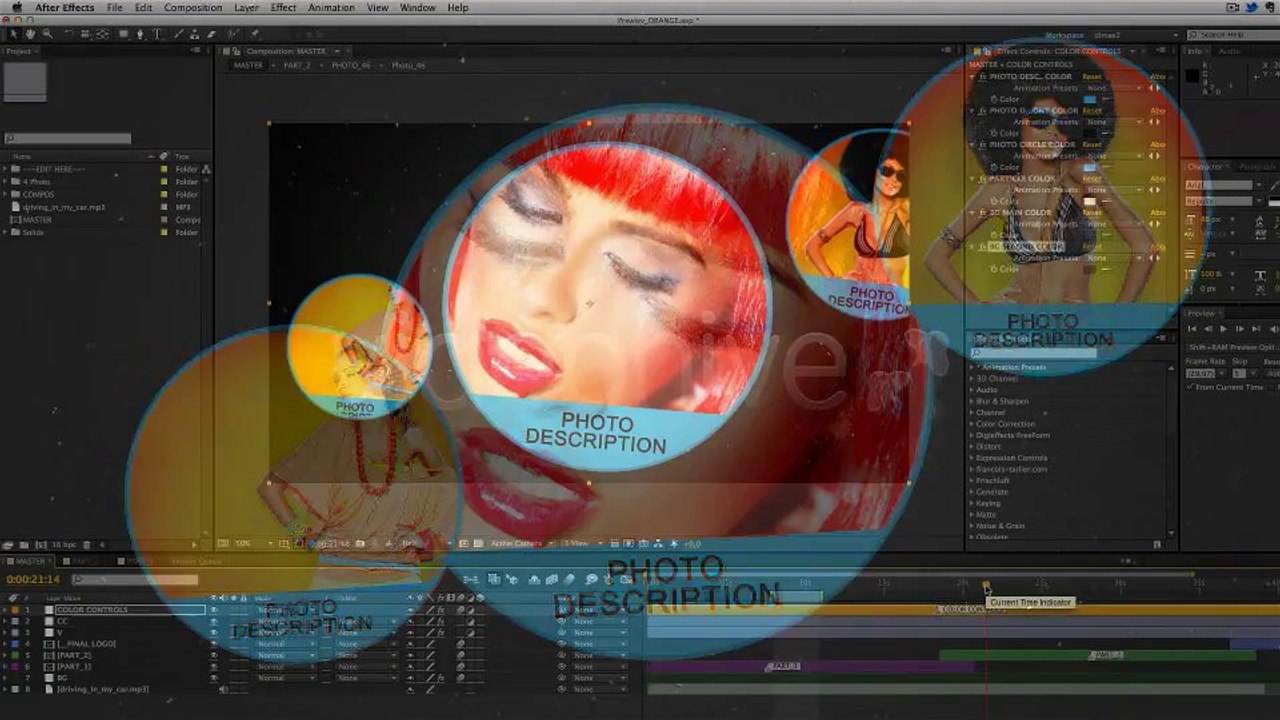 Circles - Photo Slideshow - After Effects Template
