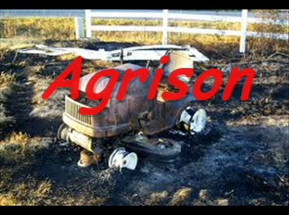 Agrison on dozer