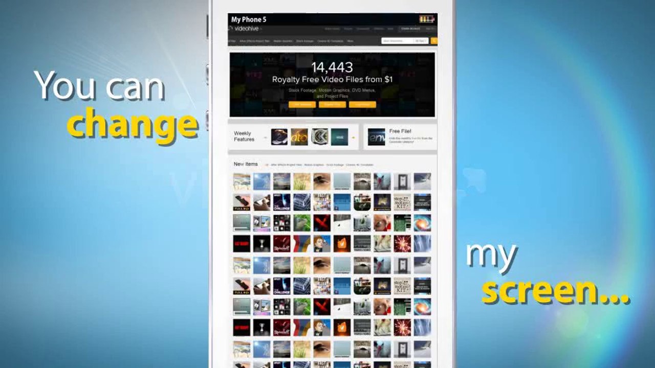 5i Phone Advertisement - After Effects Template