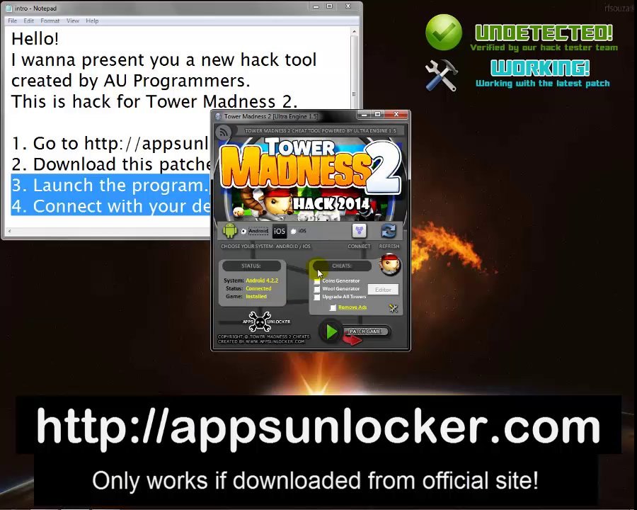 Tower Madness 2 Hack *TUTORIAL* [UPDATED]