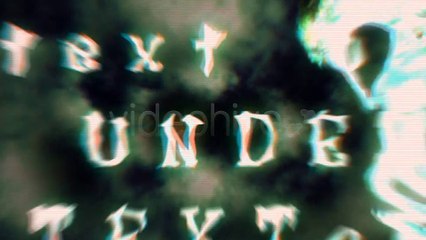 Halloween Shadow In The Darkness - After Effects Template