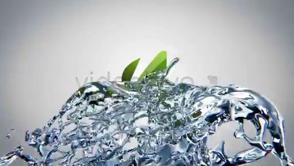 Liquid Splash Logo - After Effects Template