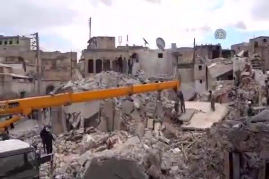 Esed yine varil bombasıyla vurdu