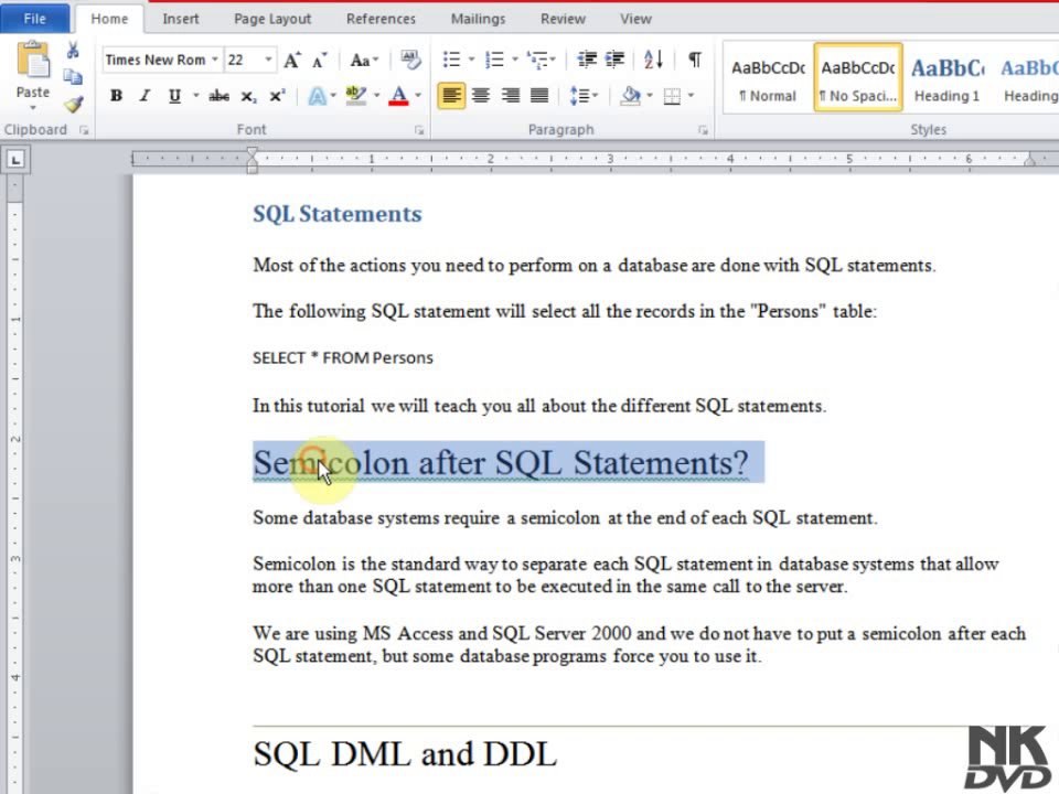 Lesson  83 Table of Contents (Microsoft Office Word 2007_2010 Free Tutorial Urdu Hindi Video Training taleem.tv Pakistan Education