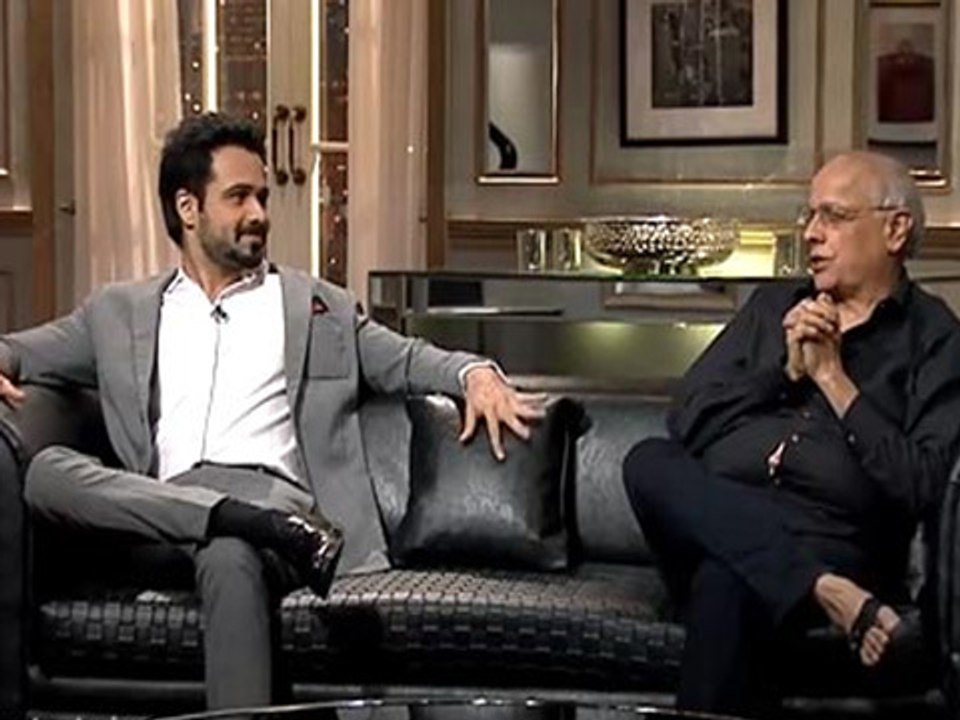 Koffee With Karan Season 4- Emraan Hashmi Torchered By Mahesh Bhatt