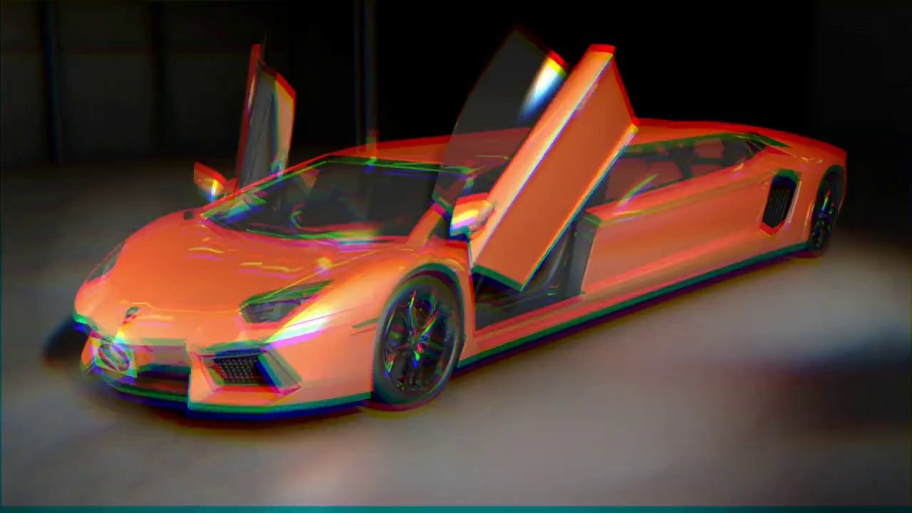 Belle limo, la Lambo !