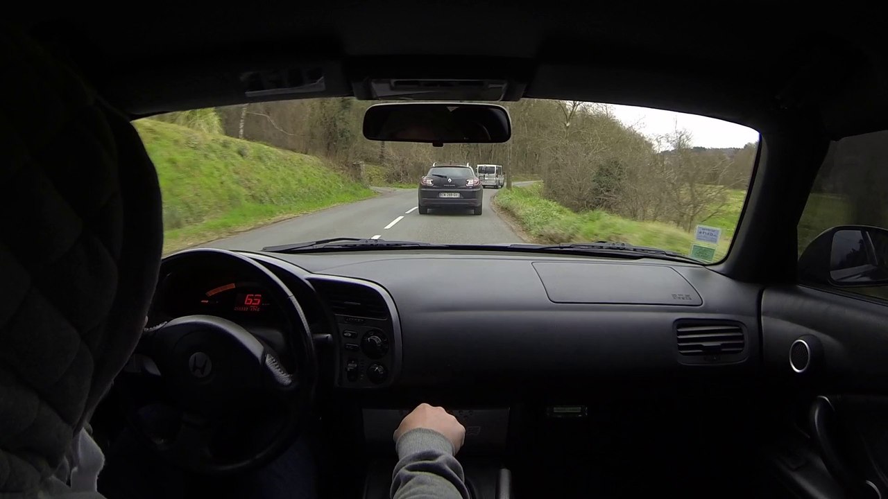 Honda S2000 - Test GoPro Hero 3 + Microphone Sony externe